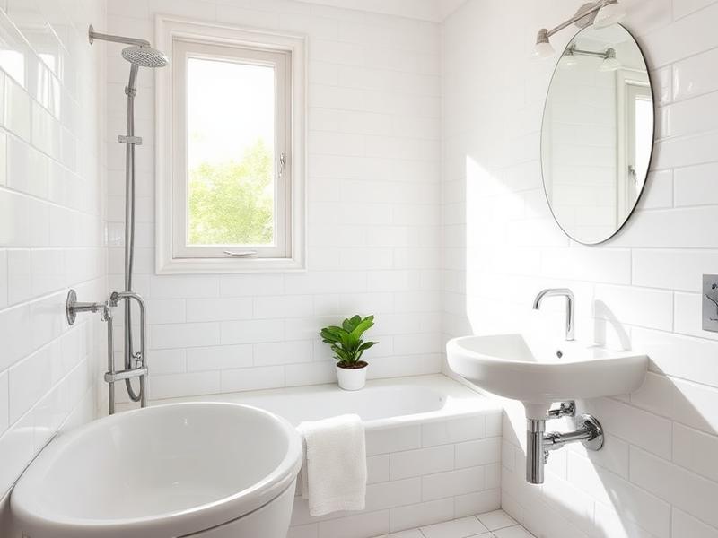 A spotless bathroom after a Sefera move-out clean